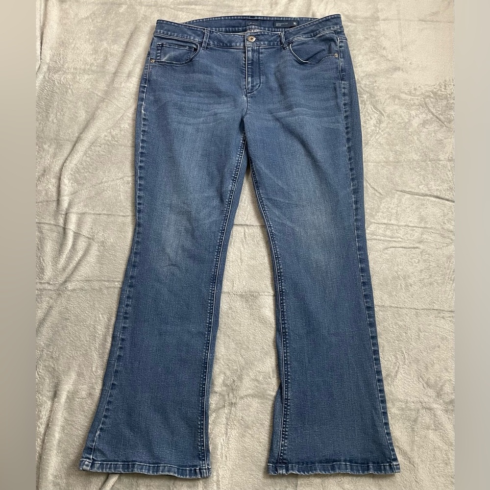 J.Jill Jeans 16 Bootcut Authentic Fit Denim Coolmax‎ Stretch